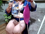 Home enema and masturbation to orgasm